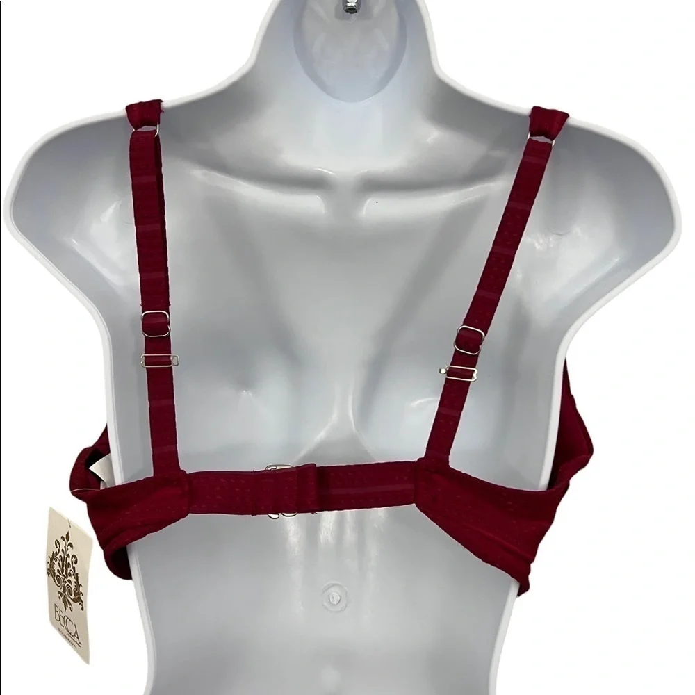 BECCA two piece Bikini set top and bottom both size large - Picture 4 of 8